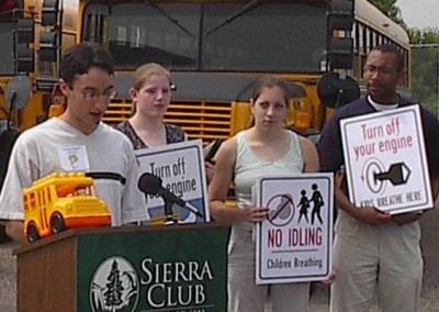 Amir - Led an air quality campaign that has resulted in a new MN state law that greatly reduces children’s exposure to diesel emissions from school buses.