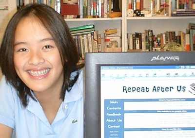 Founded Repeat After Us which provides copyright-free literature with accompanying audio clips for people learning English as a second language.