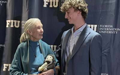 Honoring His Hero: Barron Prize Winner Will Charouhis Pays Tribute to Dr. Jane Goodall