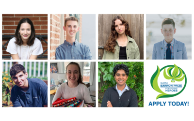 Building a Top-Notch Barron Prize Application:Tips from our 2021 Young Heroes
