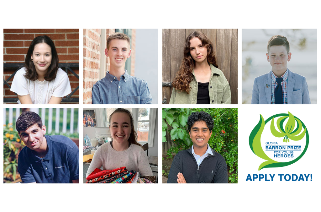 Building a Top-Notch Barron Prize Application:Tips from our 2021 Young Heroes